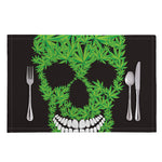 Cannabis Skull Print Placemat