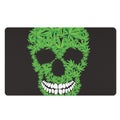 Cannabis Skull Print Polyester Doormat