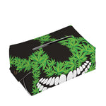 Cannabis Skull Print Rectangle Tissue Box Cover