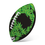 Cannabis Skull Print Rugby Ball