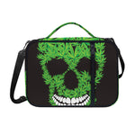 Cannabis Skull Print Shoulder Strap Bible Bag