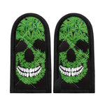 Cannabis Skull Print Skillet Handle Cover