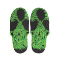 Cannabis Skull Print Slippers