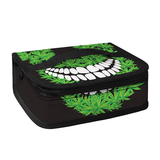 Cannabis Skull Print Small Lunch Bag