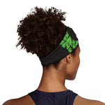 Cannabis Skull Print Sports Headband
