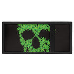 Cannabis Skull Print Trifold Wallet
