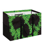 Cannabis Skull Print Utility Tote Bag