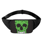 Cannabis Skull Print Waist Bag