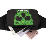 Cannabis Skull Print Waist Bag