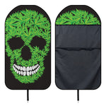 Cannabis Skull Print Waterproof Car Seat Cover