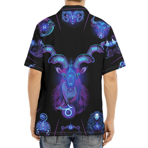 Capricorn And Astrological Signs Print Aloha Shirt