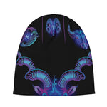 Capricorn And Astrological Signs Print Beanie