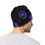 Capricorn And Astrological Signs Print Beanie
