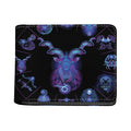 Capricorn And Astrological Signs Print Bifold Wallet