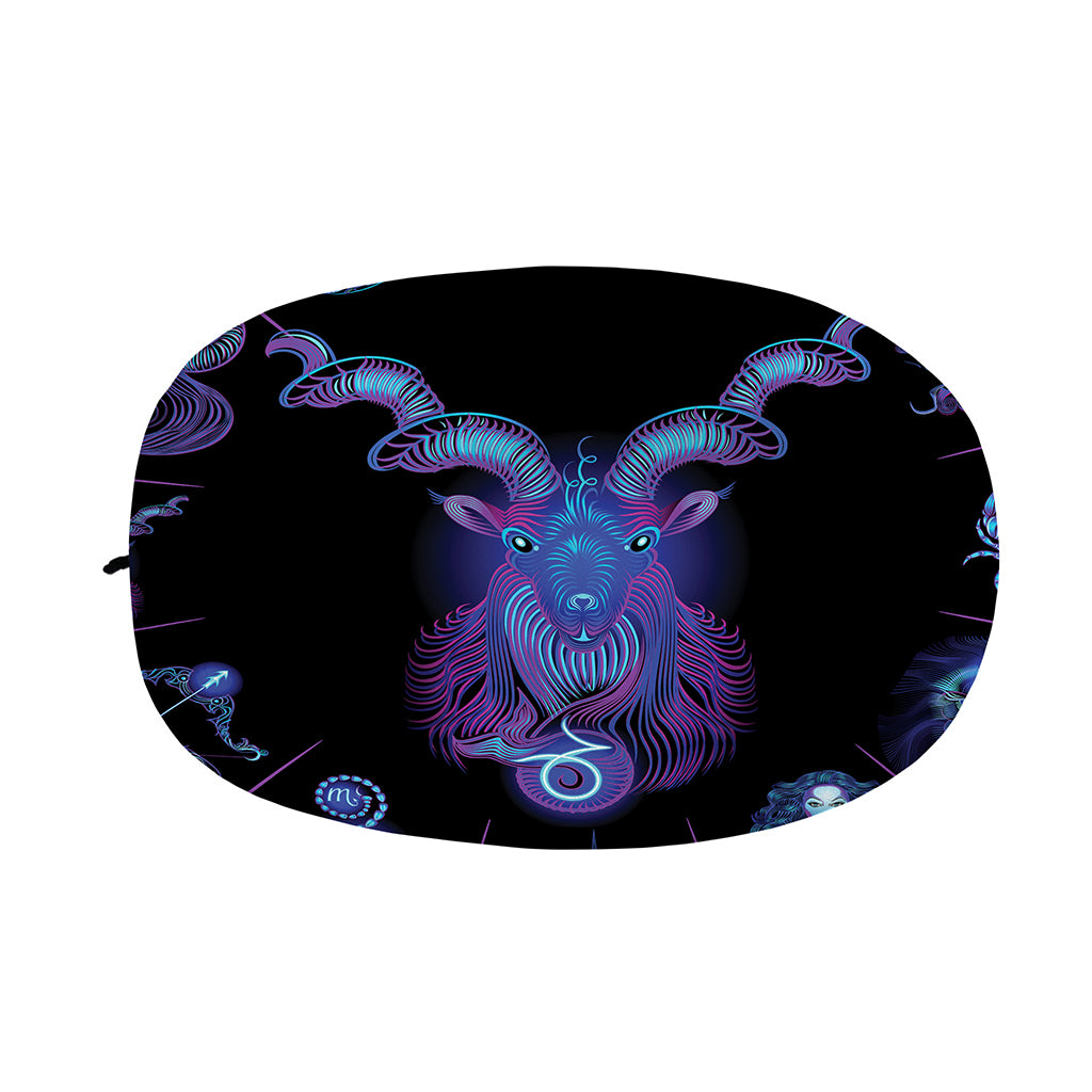 Capricorn And Astrological Signs Print Car Side Mirror Covers