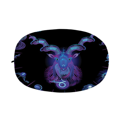 Capricorn And Astrological Signs Print Car Side Mirror Covers