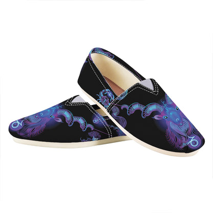Capricorn And Astrological Signs Print Casual Shoes