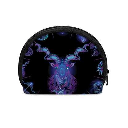 Capricorn And Astrological Signs Print Coin Purse