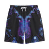 Capricorn And Astrological Signs Print Cotton Shorts