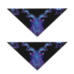 Capricorn And Astrological Signs Print Dog Bandana