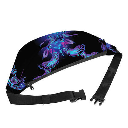 Capricorn And Astrological Signs Print Fanny Pack
