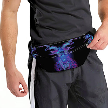 Capricorn And Astrological Signs Print Fanny Pack