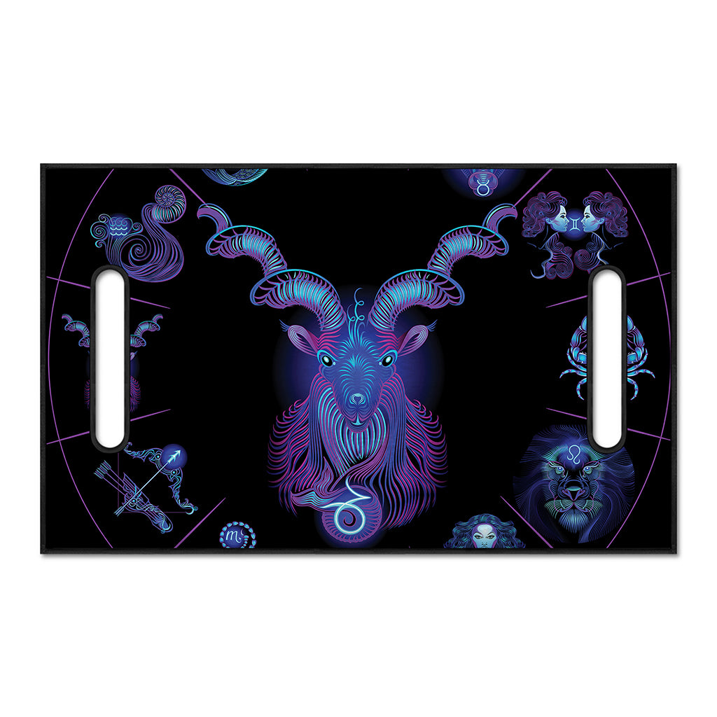 Capricorn And Astrological Signs Print Golf Cart Seat Cover