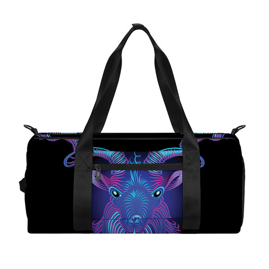 Capricorn And Astrological Signs Print Gym Bag