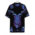 Capricorn And Astrological Signs Print Hawaiian Shirt