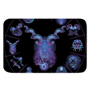 Capricorn And Astrological Signs Print Indoor Door Mat