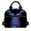 Capricorn And Astrological Signs Print Insulated Lunch Bag