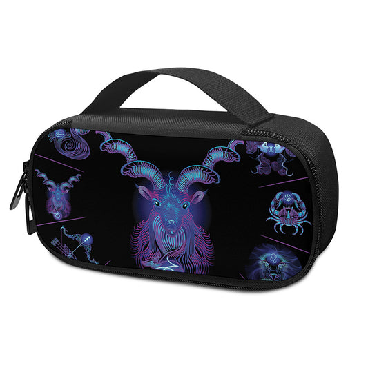 Capricorn And Astrological Signs Print Insulin Cooler Travel Case
