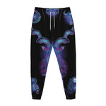 Capricorn And Astrological Signs Print Jogger Pants