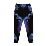 Capricorn And Astrological Signs Print Jogger Pants