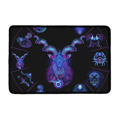 Capricorn And Astrological Signs Print Kitchen Mat