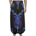 Capricorn And Astrological Signs Print Lantern Pants