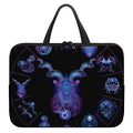 Capricorn And Astrological Signs Print Laptop Sleeve With Handle
