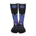 Capricorn And Astrological Signs Print Long Socks