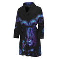 Capricorn And Astrological Signs Print Men's Bathrobe