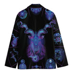 Capricorn And Astrological Signs Print Men's Blazer