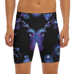 Capricorn And Astrological Signs Print Men's Long Boxer Briefs