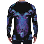Capricorn And Astrological Signs Print Men's Long Sleeve T-Shirt