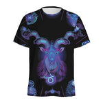 Capricorn And Astrological Signs Print Men's Sports T-Shirt