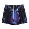 Capricorn And Astrological Signs Print Mesh Shorts