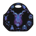 Capricorn And Astrological Signs Print Neoprene Lunch Bag
