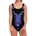 Capricorn And Astrological Signs Print One Piece Swimsuit