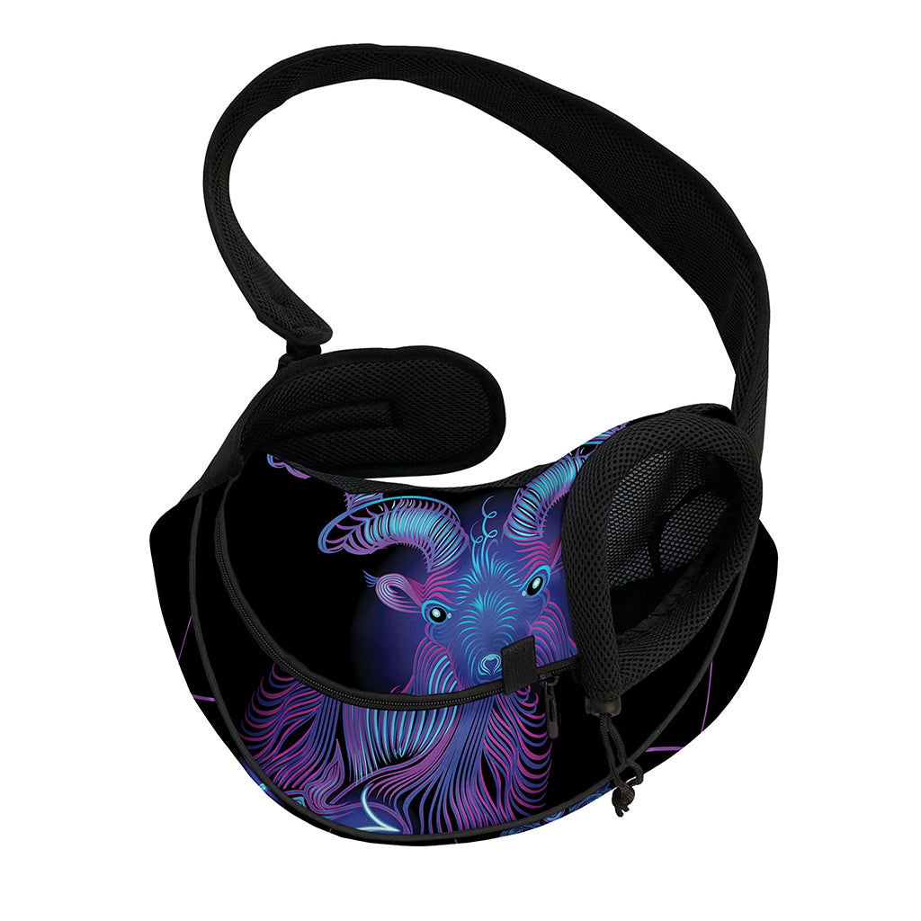 Capricorn And Astrological Signs Print Pet Sling Carrier