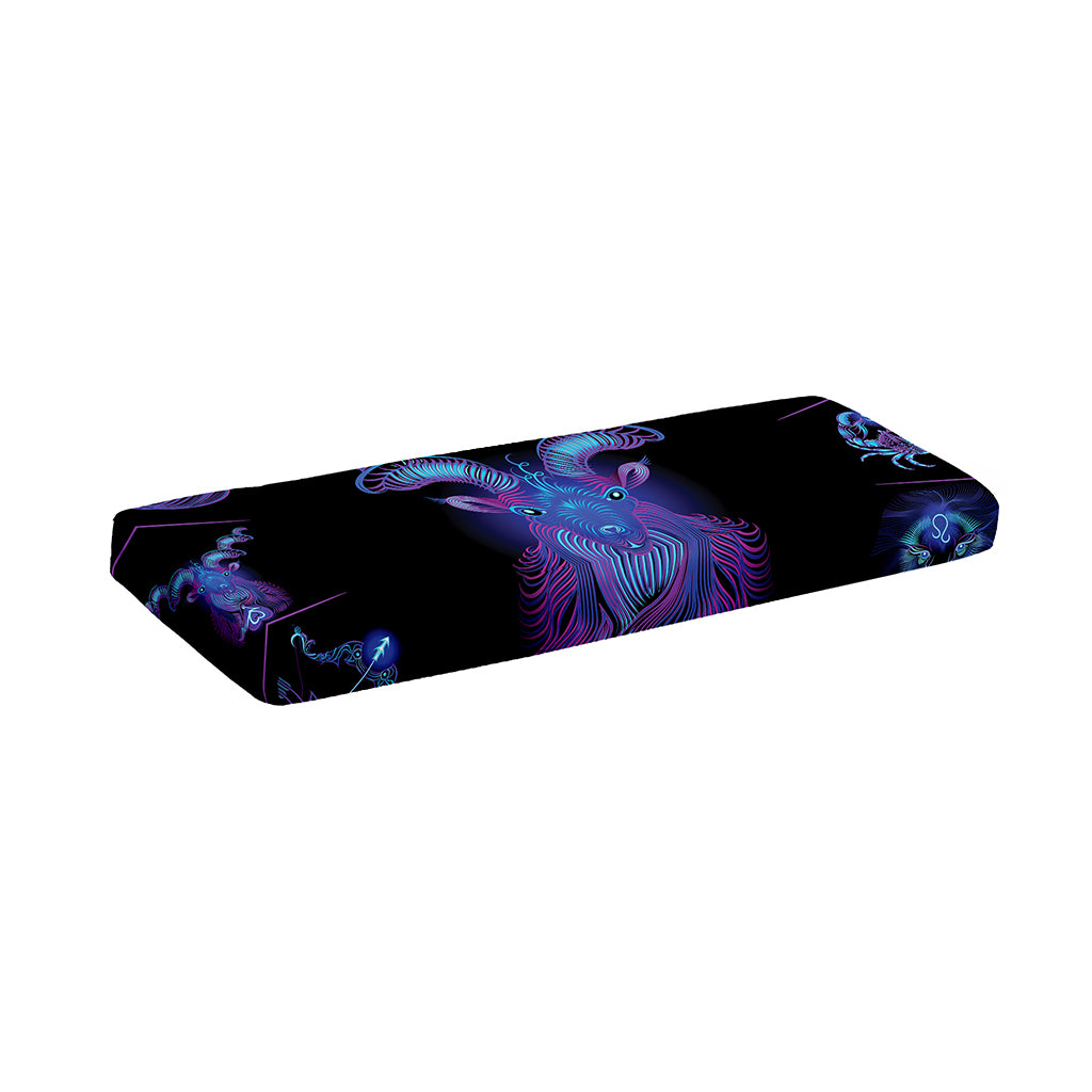 Capricorn And Astrological Signs Print Piano Keyboard Cover
