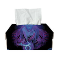 Capricorn And Astrological Signs Print Rectangle Tissue Box Cover