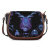 Capricorn And Astrological Signs Print Saddle Bag